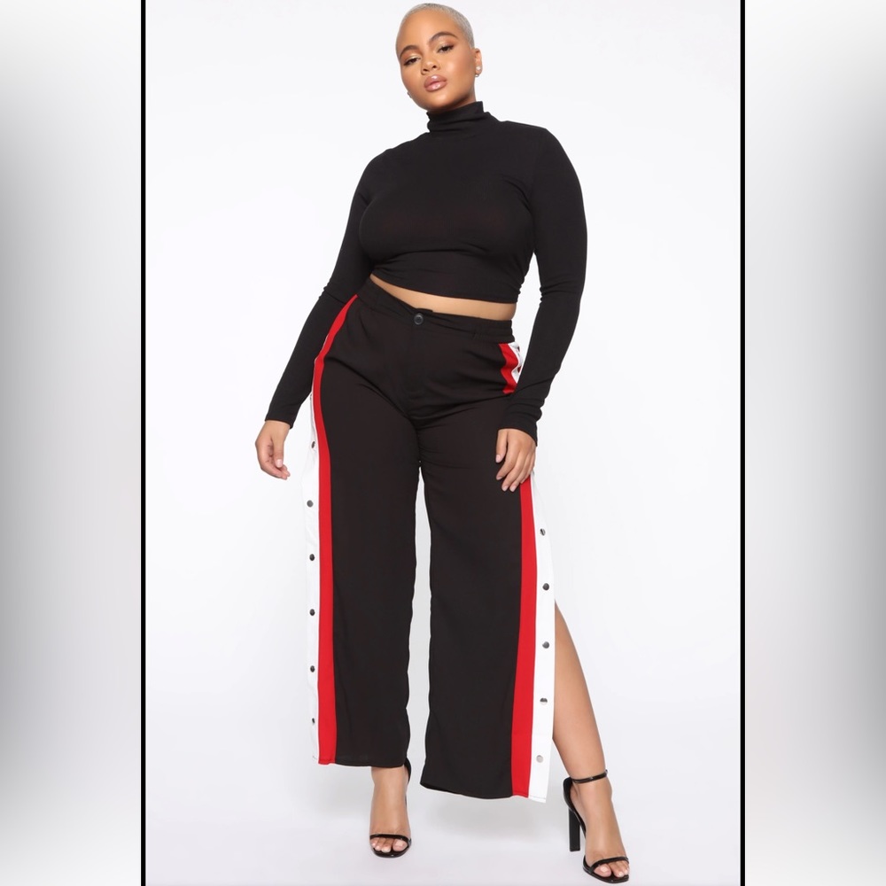 Snap Button Pants
